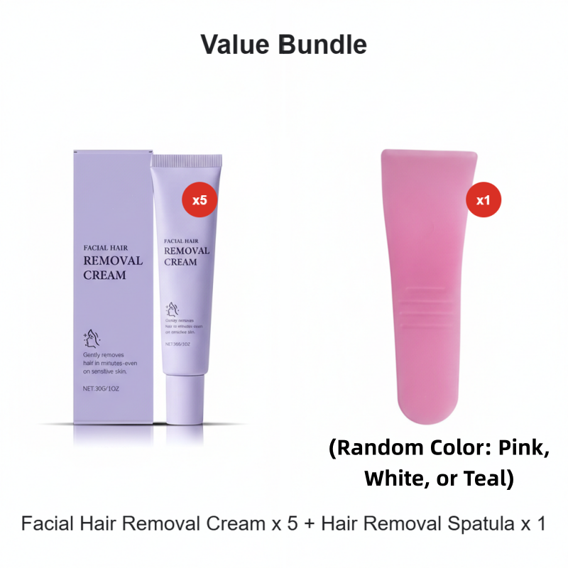 ⏰ Now only 50% off!🔥Buy 2 Get 1 Free🔥Gentle and Painless Facial Hair Removal Cream