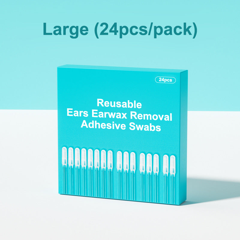 🥳2026 HOT SALE🥳Reusable Earwax Remover – Soft adhesive tip, no cotton mess. Simple & gentle for seniors. Keep ears clean & comfortable. 🤲💚