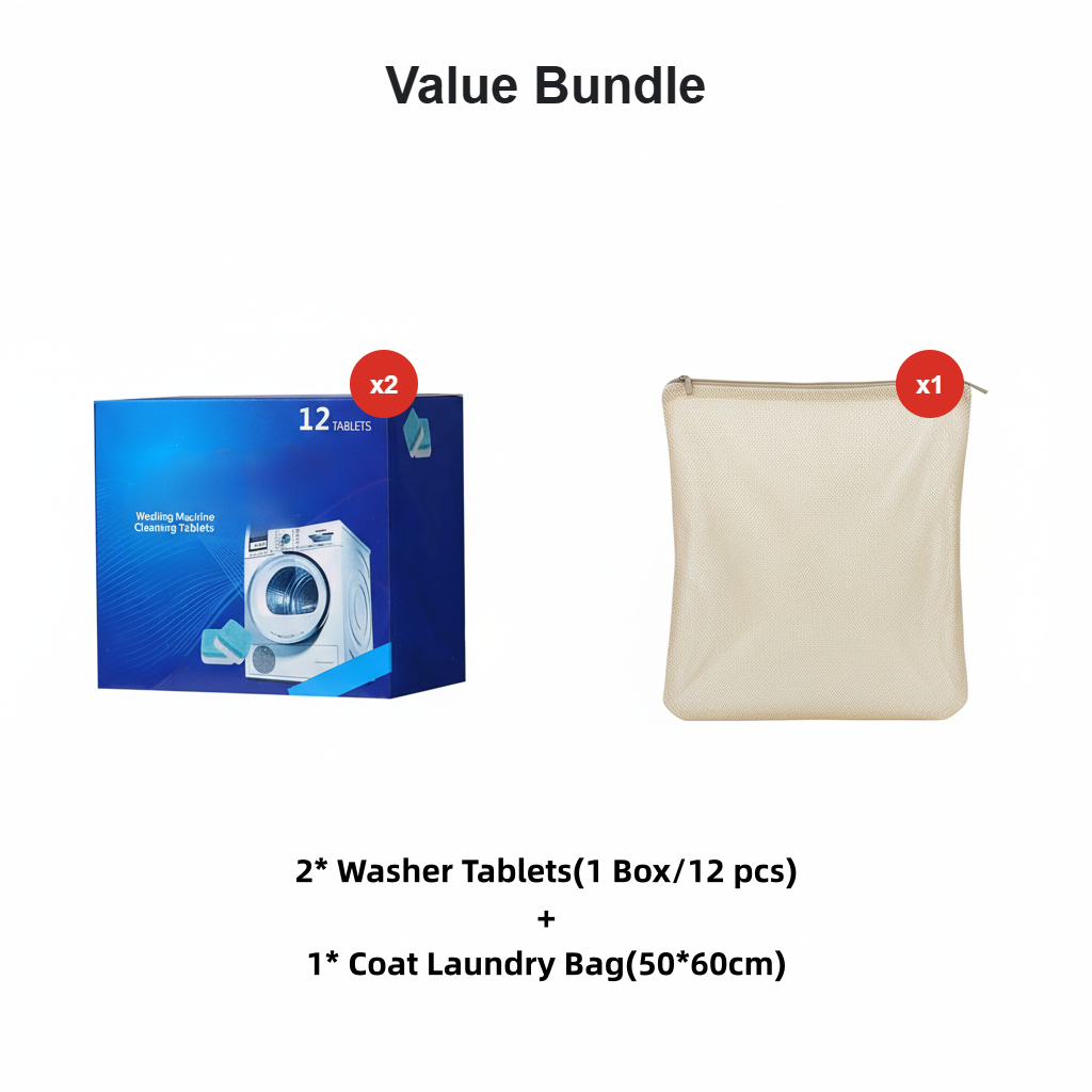 Washing Machine Deep Cleaner Tablets ( Buy 2 Get 3 FREE )