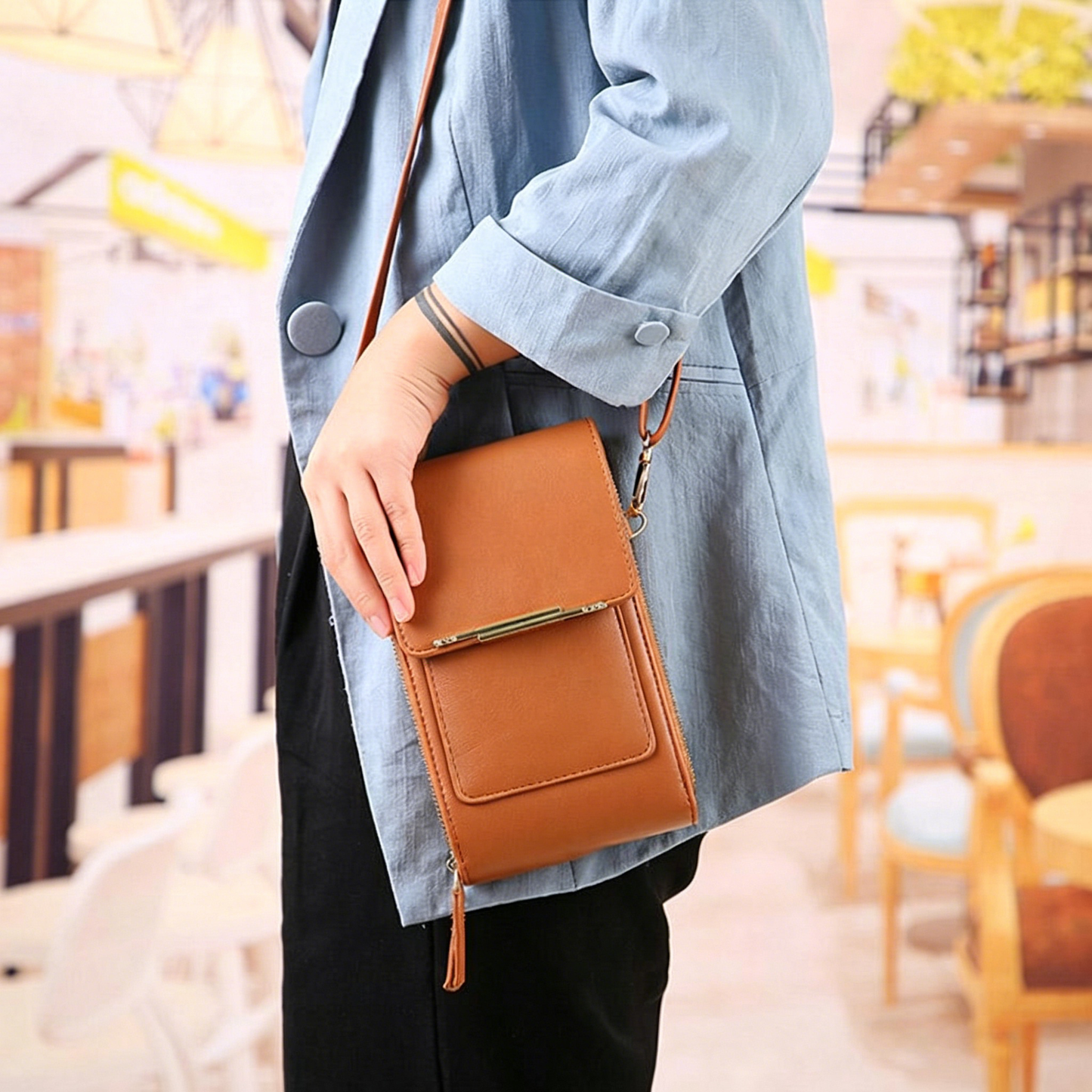 🎁Women's Touch Screen Mobile Phone Messenger bag🤩