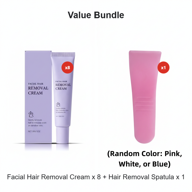⏰ Now only 50% off!🔥Buy 2 Get 1 Free🔥Gentle and Painless Facial Hair Removal Cream