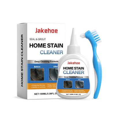 💥Mold Remover Gel with Scrub Brush – Heavy Duty Mildew Stain Cleaner for Washer Gasket, Shower Caulk, Tile Grout & Bathroom