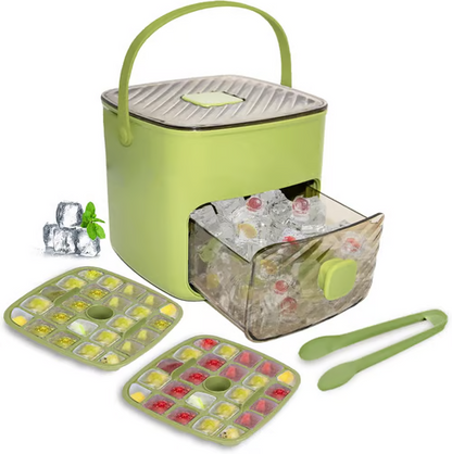 🧊Portable Ice Maker with Lid and Storage Box (50 cubes)