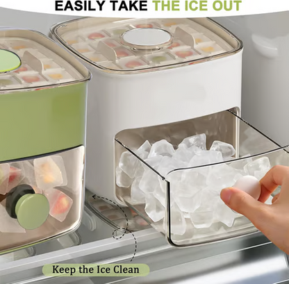 🧊Portable Ice Maker with Lid and Storage Box (50 cubes)