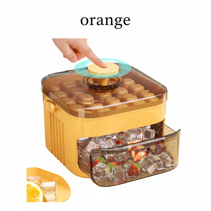 🧊Portable Ice Maker with Lid and Storage Box (50 cubes)