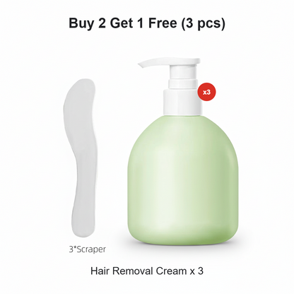 💥Large-size hair removal cream Gentle and non-irritating hair removal cream set (hair removal cream + razor) | Limited-time offer 🎁|Limited-time offer🎁