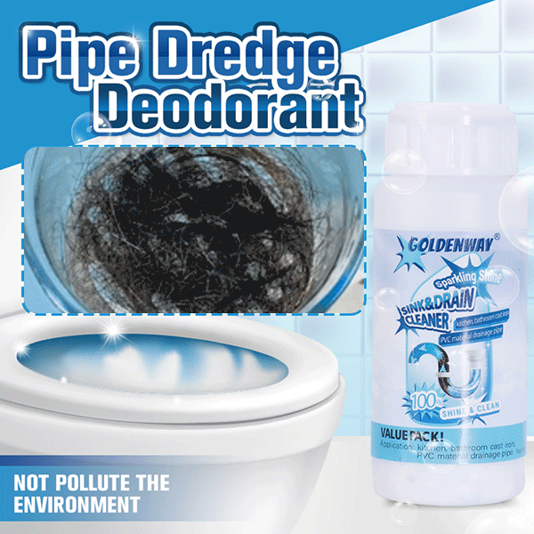 Clear & Fresh in One Go! Pipe Dredge Deodorant – 50% OFF
