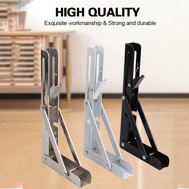 🥳2026 HOT SALE🥳🛋️📚 Fold in a Second, Declutter Instantly! Multi-use Bracket for a Tidy Kitchen/Study 🧱✨