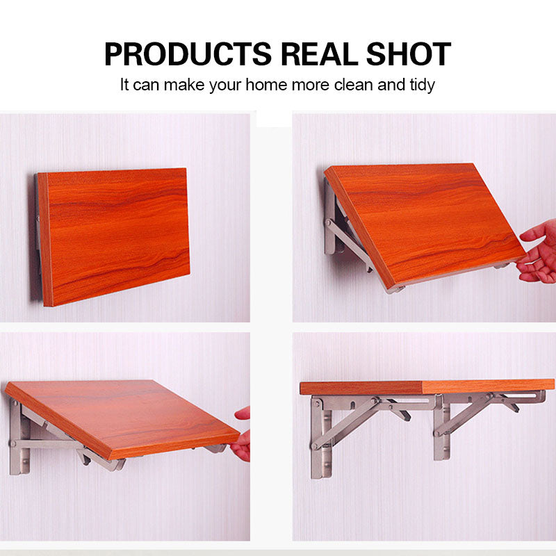 🥳2026 HOT SALE🥳🛋️📚 Fold in a Second, Declutter Instantly! Multi-use Bracket for a Tidy Kitchen/Study 🧱✨