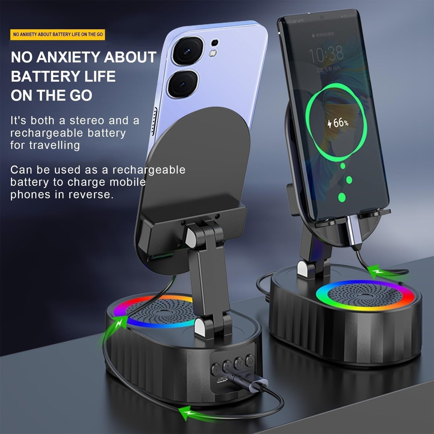 ✨ Upgraded Cell Phone Stand