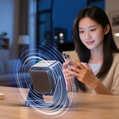 📱 5-in-1 Wireless Induction Bluetooth Speaker &amp; Phone Stand