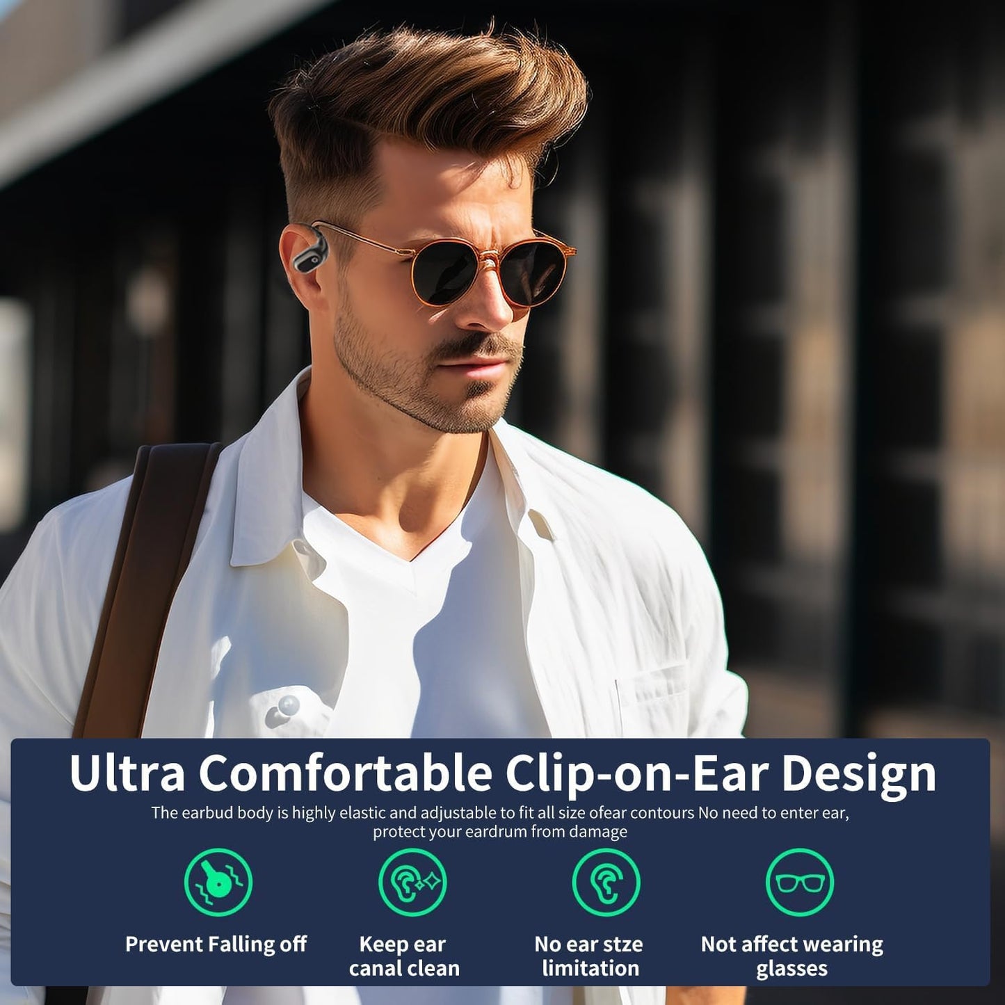 Translation Earbuds, Supports Real-Time Translation in 156 Languages With APP, Bluetooth 5.3 Earphones