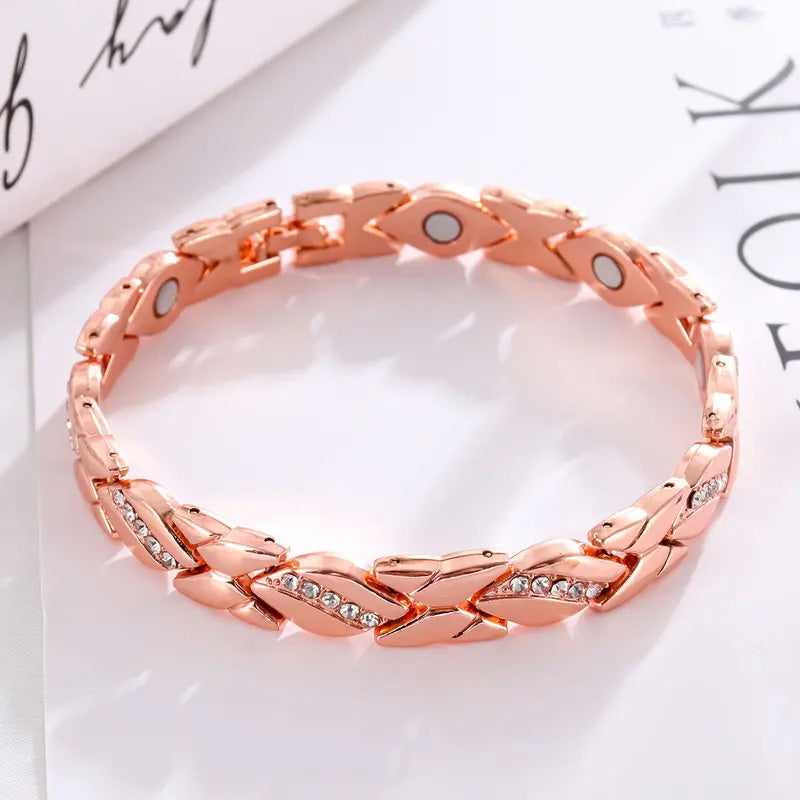 🎉 Magnetic Bracelets for Women – Stylish, Adjustable & Comfortable Fit ⛑️📦