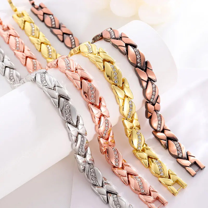 🎉 Magnetic Bracelets for Women – Stylish, Adjustable & Comfortable Fit ⛑️📦