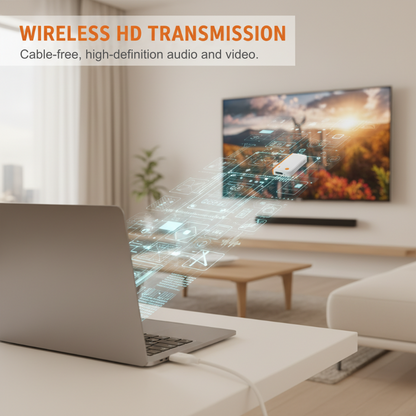 🥳2026 HOT SALE🥳💻📺 Cut the Cord, Not the Quality! Wireless HDMI Transmitter