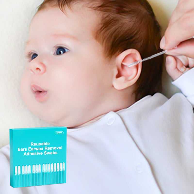 🥳2026 HOT SALE🥳Reusable Earwax Remover – Soft adhesive tip, no cotton mess. Simple & gentle for seniors. Keep ears clean & comfortable. 🤲💚