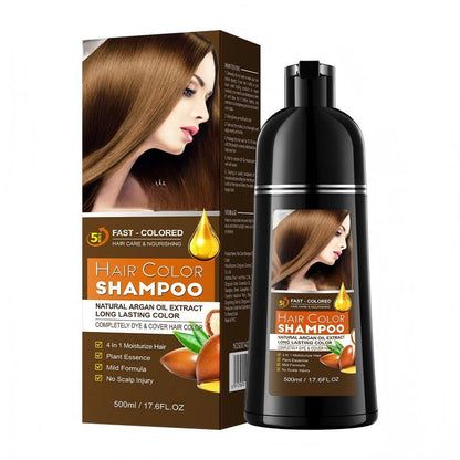 4-in-1 Gentle Hair Color Shampoo for Lasting Color