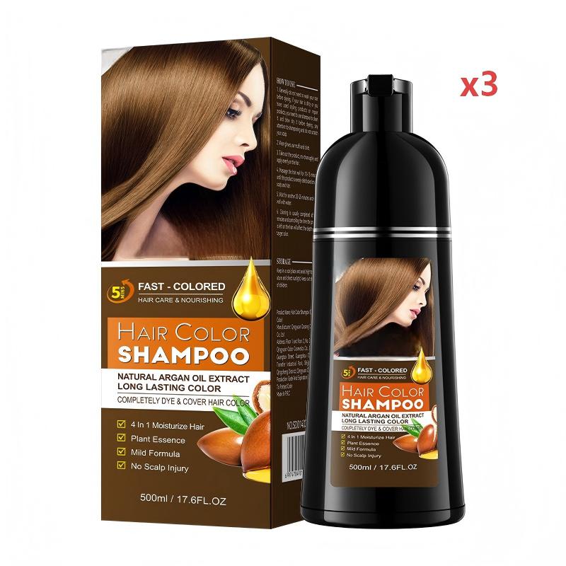 4-in-1 Gentle Hair Color Shampoo for Lasting Color