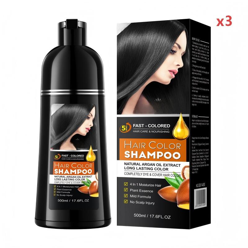4-in-1 Gentle Hair Color Shampoo for Lasting Color