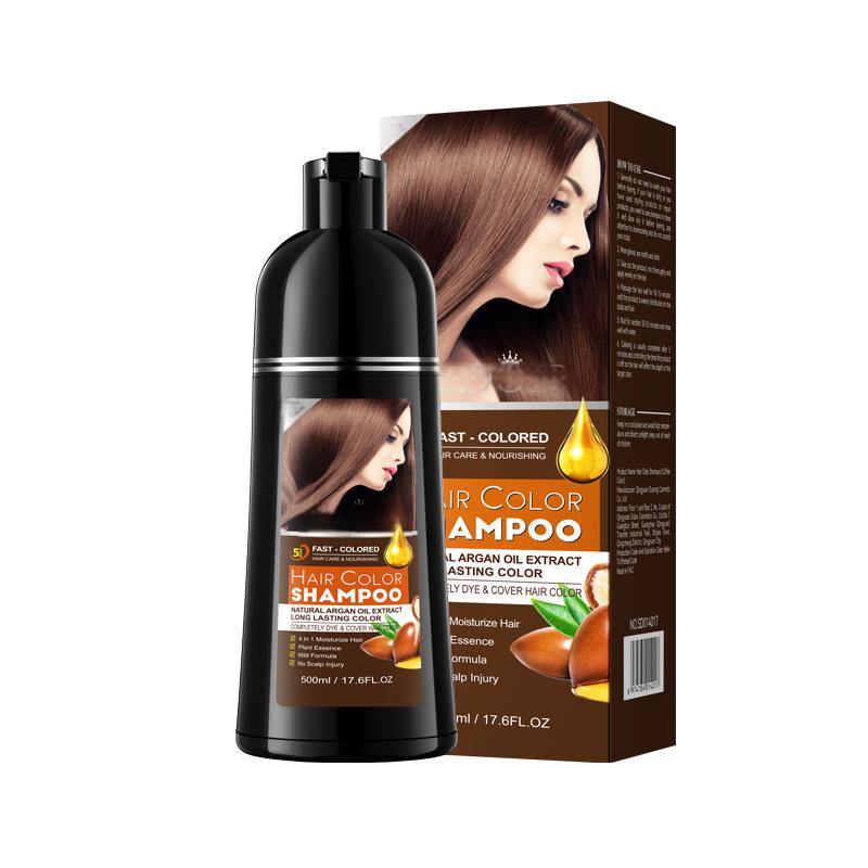 4-in-1 Gentle Hair Color Shampoo for Lasting Color